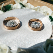 Elección de alianzas de boda